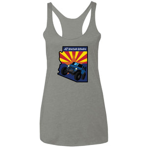 AZ Westside Wheelers.new NL6733 Ladies' Triblend Racerback Tank