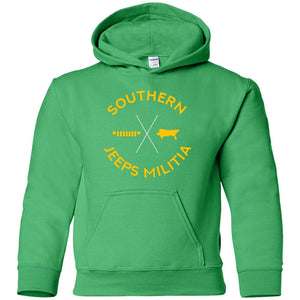 Southern Jeeps Militia G185B Gildan Youth Pullover Hoodie