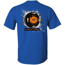 Black 17 2-sided print G500 Gildan 5.3 oz. T-Shirt