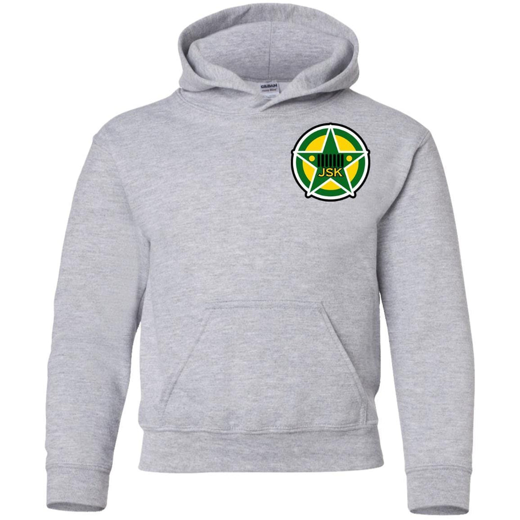 JSK_Star 2-sided print G185B Gildan Youth Pullover Hoodie