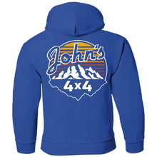 John's 4x4 2-sided print G185B Gildan Youth Pullover Hoodie