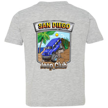 San Diego jeep club 2-sided print 3321 Toddler Jersey T-Shirt