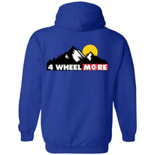 4 Wheel More 2-sided print G185 Gildan Pullover Hoodie 8 oz.
