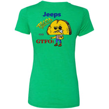 Jeep Paparazzi 2-sided print NL6710 Ladies' Triblend T-Shirt