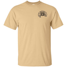 ASJC black logo 2-sided print G200 Gildan Ultra Cotton T-Shirt