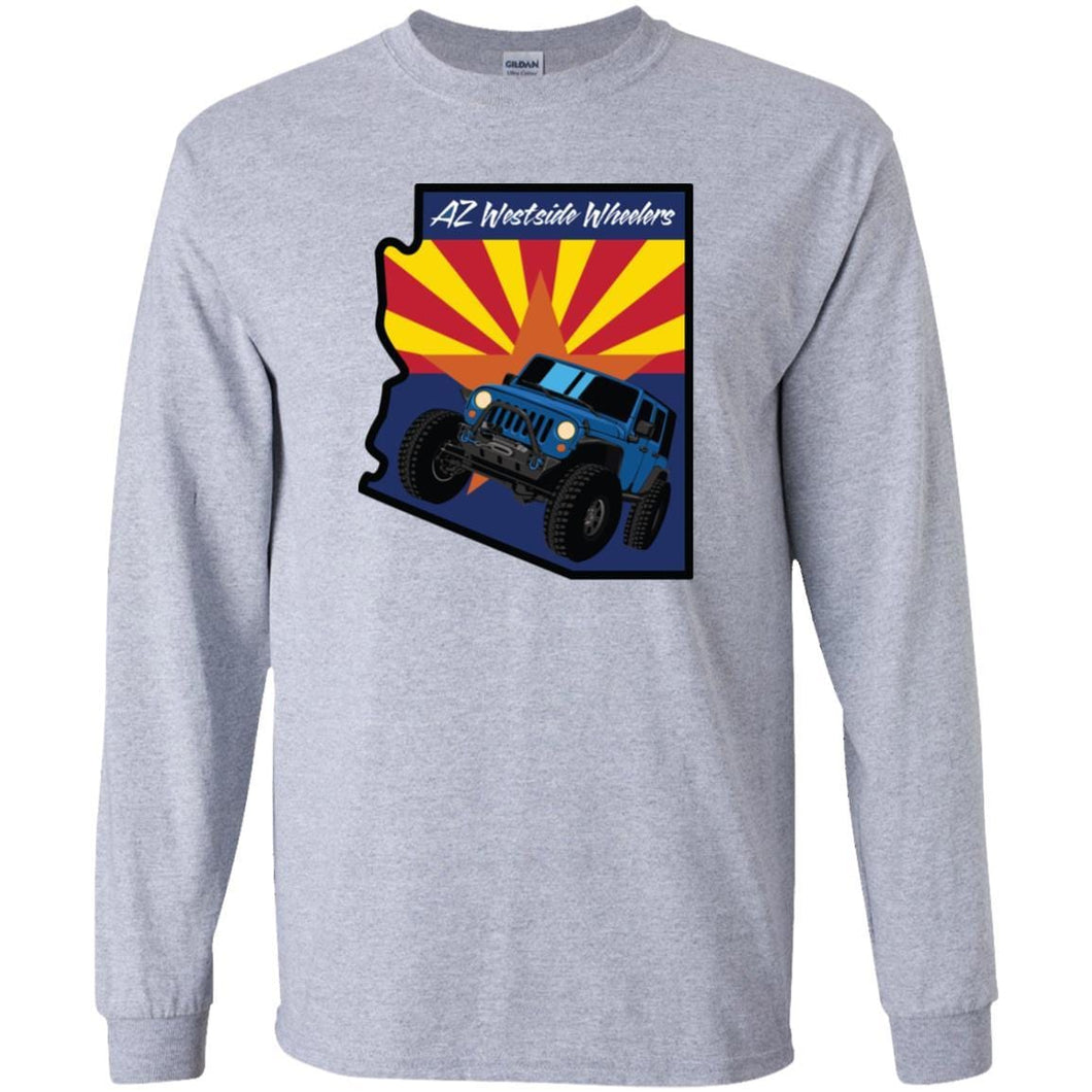 AZ Westside Wheelers G240 Gildan LS Ultra Cotton T-Shirt