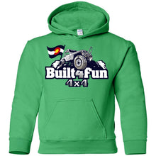 Built4Fun grey G185B Gildan Youth Pullover Hoodie