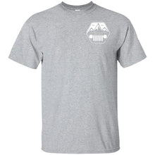 ASJC 2-sided print with Freedom flag on back G200B Gildan Youth Ultra Cotton T-Shirt