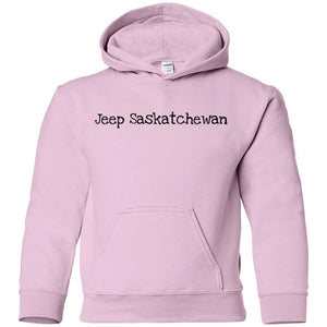 Jeep Sask G185B Gildan Youth Pullover Hoodie