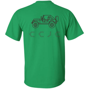 CCJC 2-sided print G200B Gildan Youth Ultra Cotton T-Shirt
