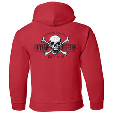Outlaw Jeepers 2-sided print G185B Youth Pullover Hoodie