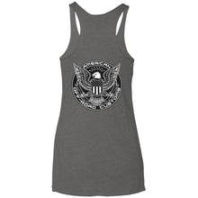 AmericanOffroadCustoms Horizontal NL6733 Ladies' Triblend Racerback Tank