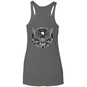 AmericanOffroadCustoms Horizontal NL6733 Ladies' Triblend Racerback Tank