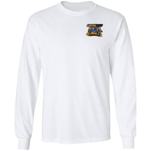 B&B Motorsports 2-sided print (Team Indiana back) G240 Gildan LS Ultra Cotton T-Shirt