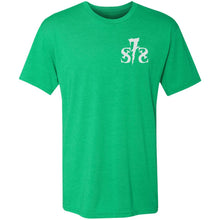 S7S white logo Bill Steen 2-sided print NL6010 Men's Triblend T-Shirt