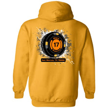 Black 17 2-sided print G185 Gildan Pullover Hoodie 8 oz.