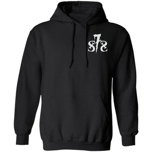 S7S white logo You Can't Wheel With Us 2-sided print Z66 Pullover Hoodie