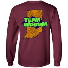 B&B Motorsports 2-sided print (Team Indiana back) G240 Gildan LS Ultra Cotton T-Shirt