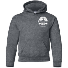 ASJC 2-sided print with Freedom flag on back G185B Gildan Youth Pullover Hoodie