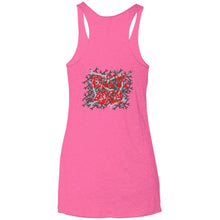 D.I.Y. 4x4 2-sided print NL6733 Next Level Ladies' Triblend Racerback Tank