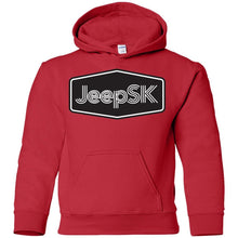 JEEP SK G185B Gildan Youth Pullover Hoodie