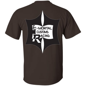 E-Mortal Racing 2-sided print G200 Gildan Ultra Cotton T-Shirt