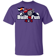 Built4Fun red G500B Gildan Youth 5.3 oz 100% Cotton T-Shirt