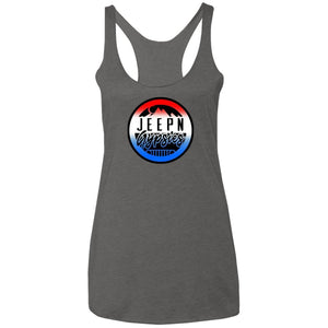 JeepNGypsies NL6733 Next Level Ladies' Triblend Racerback Tank