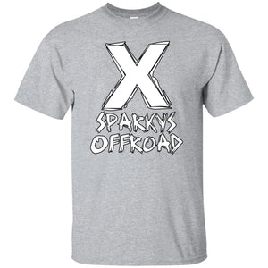 Sparky's Offroad white logo G200 Gildan Ultra Cotton T-Shirt