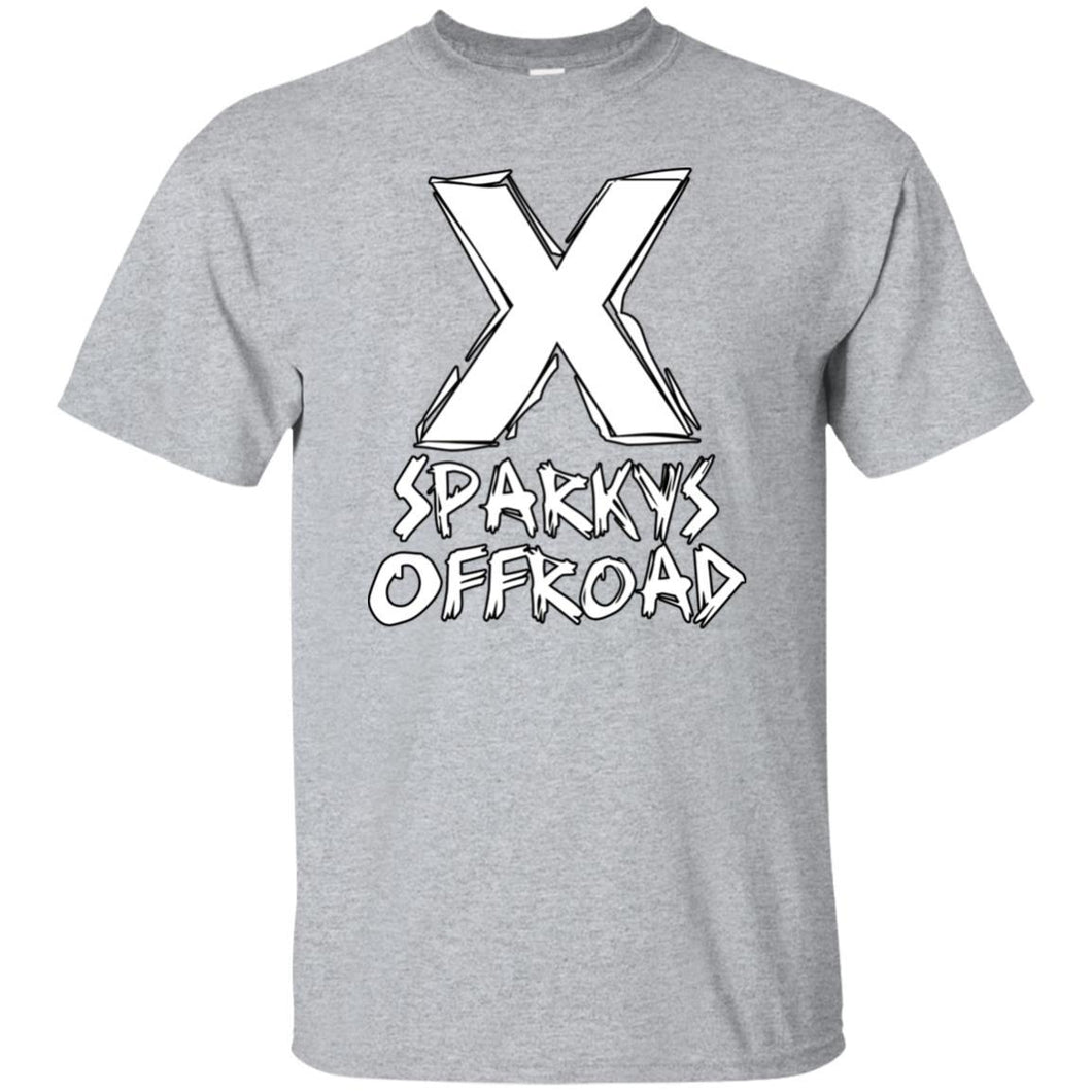 Sparky's Offroad white logo G200 Gildan Ultra Cotton T-Shirt