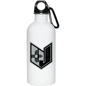 Wicked Jeeps NM Black & Grey 23663 20 oz. Stainless Steel Water Bottle