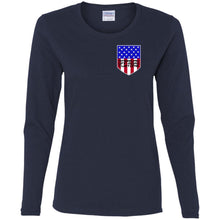 American Off-Road 2-sided print G540L Ladies' Cotton LS T-Shirt