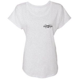 Outlaw Jeepers 2-sided print NL6760 Ladies' Triblend Dolman Sleeve