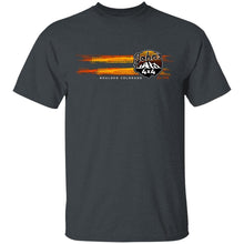 John's 4x4 tread print logo 2-sided print G500 5.3 oz. T-Shirt