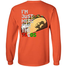 Jeep Paparazzi gray 2-sided print G240 LS Ultra Cotton T-Shirt