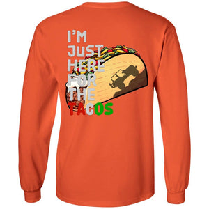 Jeep Paparazzi gray 2-sided print G240 LS Ultra Cotton T-Shirt