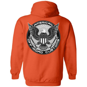 AORC Vertical 2-sided print G185 Pullover Hoodie 8 oz.
