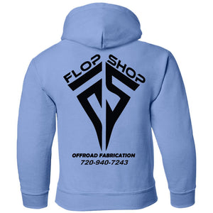 Flop Shop 2-sided print G185B Gildan Youth Pullover Hoodie