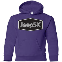 JEEP SK G185B Gildan Youth Pullover Hoodie