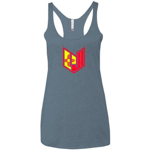 Wicked Jeeps NM NL6733 Next Level Ladies' Triblend Racerback Tank