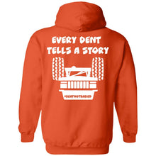 Every Dent Tells A Story 2-sided print Z66 Pullover Hoodie