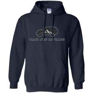 Black Jeep Battalion G185 Gildan Pullover Hoodie 8 oz.