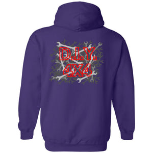 D.I.Y. 4x4 2-sided print G185 Gildan Pullover Hoodie 8 oz.
