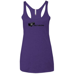 Dale Racing 2-sided print NL6733 Next Level Ladies' Triblend Racerback Tank