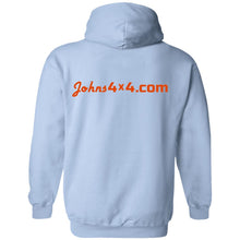 John's 4x4 tread print logo 2-sided print G185 Pullover Hoodie 8 oz.