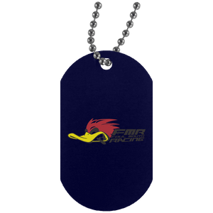 FOUL MOUTH RACING UN4004 Silver Dog Tag