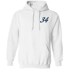 Yeti Motorsports blue logo 2-sided print G185 Gildan Pullover Hoodie 8 oz.