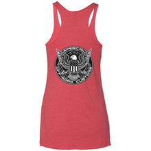 AmericanOffroadCustoms Horizontal NL6733 Ladies' Triblend Racerback Tank
