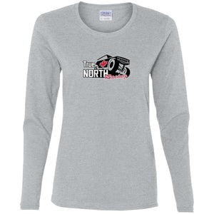 True North Racing G540L Gildan Ladies' Cotton LS T-Shirt