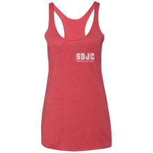 SDJC 2-sided print NL6733 Next Level Ladies' Triblend Racerback Tank